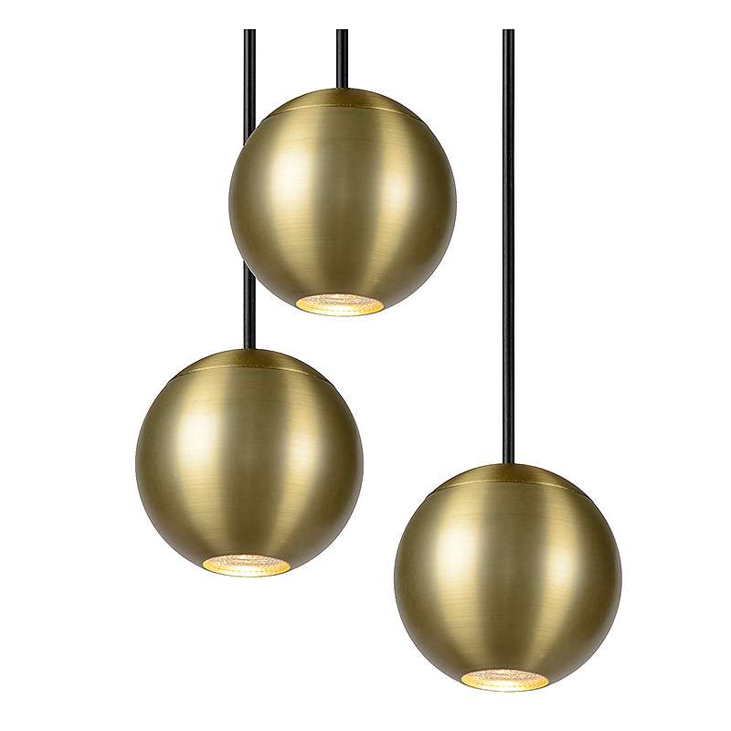 Hanglamp Lucile by Atmooz in het  zwart en goud metaal voor een industrieel en landelijk interieur ideaal als sfeerverlichting