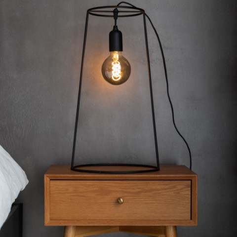 Globe Spiral LED filament - E27 - dimmable