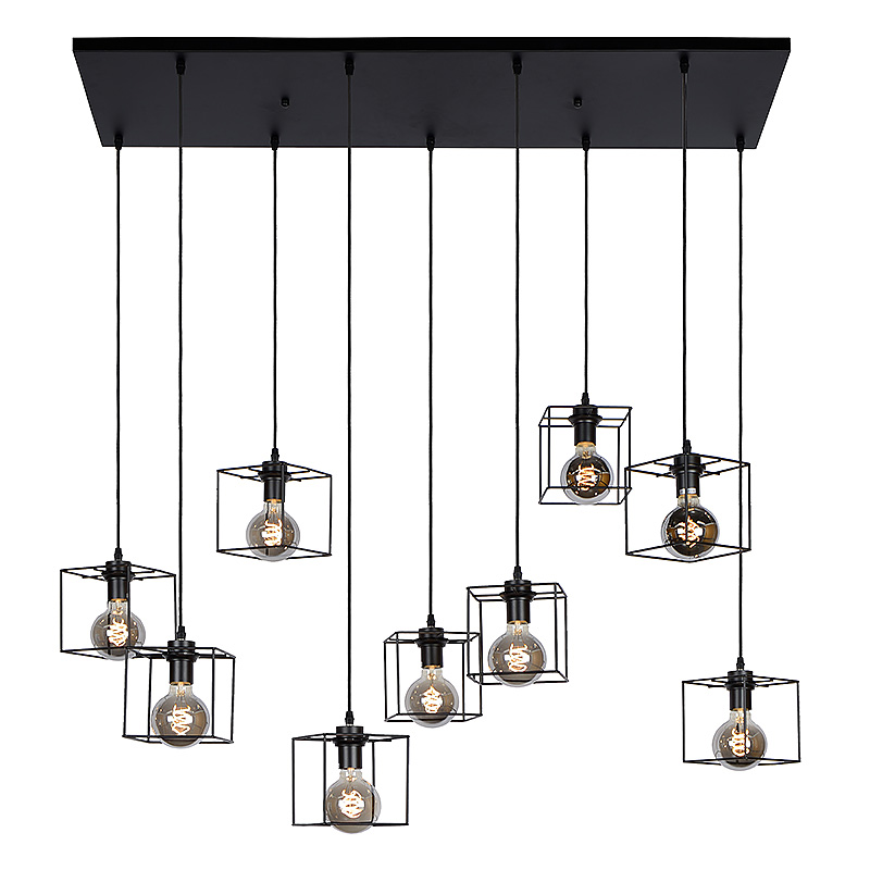 Hanglamp Noury 9 | rechthoek 