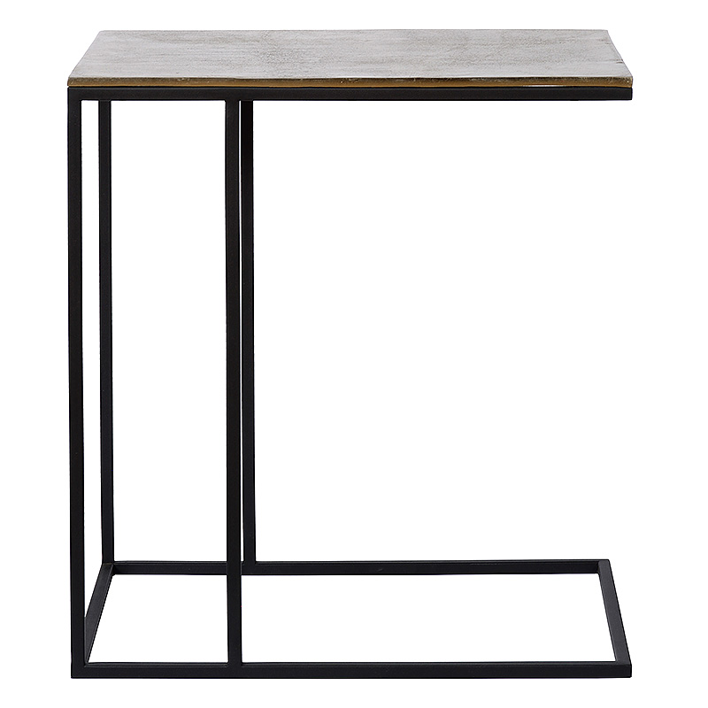Bijzettafel Vanger | ruw antiek brons