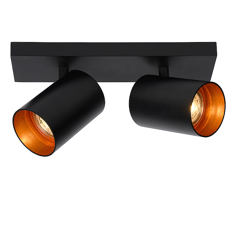 Plafondlamp Nuo 2 | zwart
