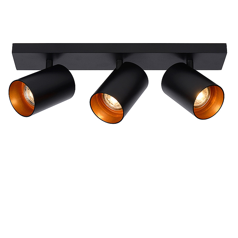 Plafondlamp Nuo 3 | zwart 