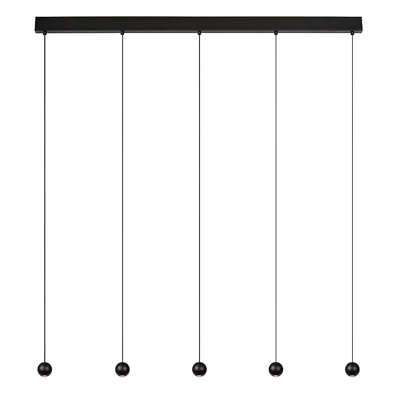Hanglamp Balls 5 | zwart | line-up