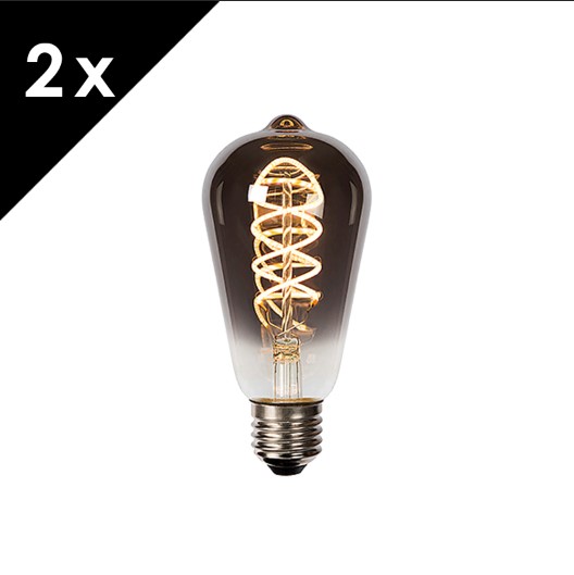 Edison Spiral LED filament - SET 2