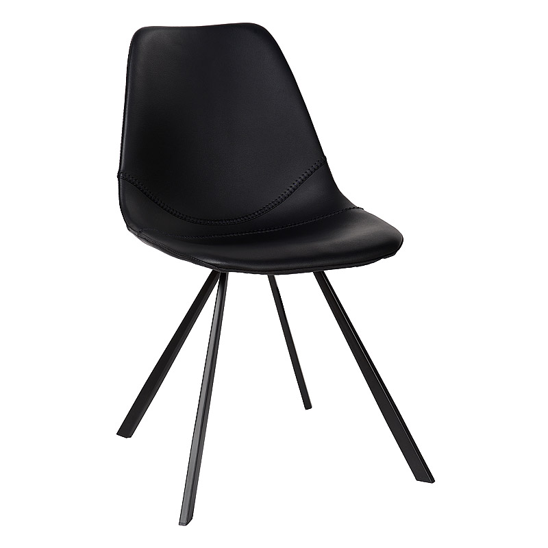 CHAIR BEAU - PU BLACK