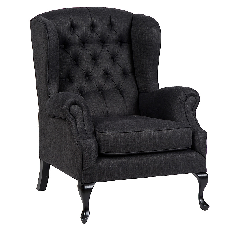 FAUTEUIL WELLINGTON WITH BUTTONS
