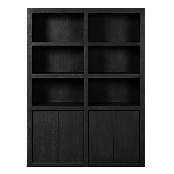 BOOKCASE METRO OPEN 2 PARTS