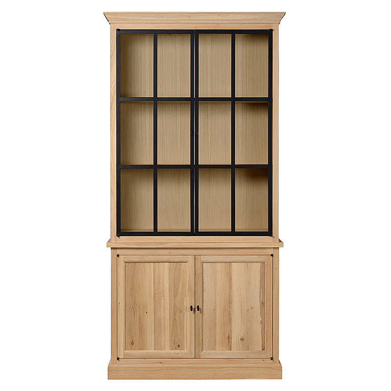 BOOKCASE CORBY 115 - ALL GLASS