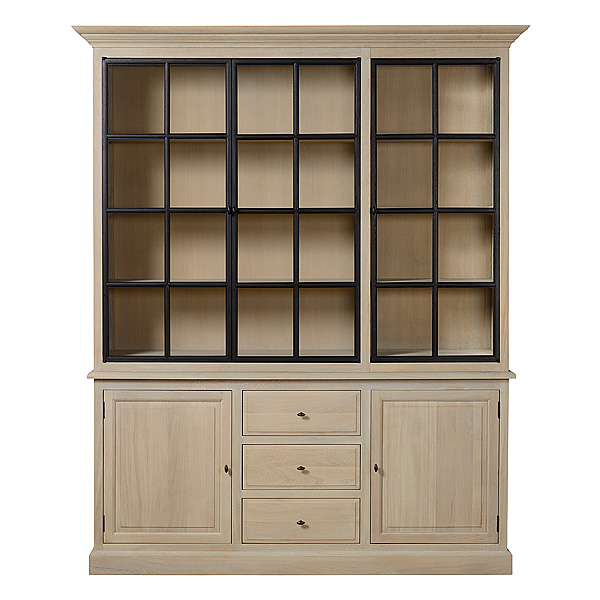 CABINET LANDSCAPE 3 PARTS - IRON DOORS