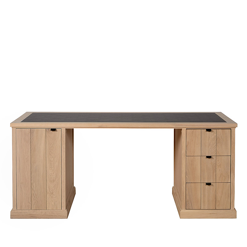 DESK LANCASTER 180 - WITH LEATHER