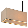 Zwarte metalen hanglamp Duque voor een modern en industrieel interieur en ideaal voor sfeer verlichting