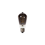 Moderne Spiral LED filament Edison met rookgrijs glas voor een modern en industrieel interieur