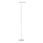 Moderne vloerlamp Stylo - wit met afwerking in een witte metalen frame en zwart binnenin voor een modern interieur van Atmooz
