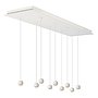 Moderne hanglamp Lucile met afwerking in het wit voor een industrieel en minimal clean interieur van Atmooz