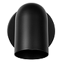 Wandlamp Jade 1 by Atmooz uit zwart metaal en goud binnenin voor een industrieel en modern interieur perfect voor in de woonkamer