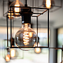 Globe Spiral LED filament - E27 - dimmable