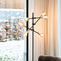 Globe Spiral LED filament - E27 - dimmable