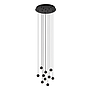 Hanglamp Balls 10 | zwart | rond
