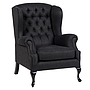 FAUTEUIL WELLINGTON WITH BUTTONS