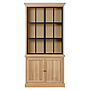 BOOKCASE CORBY 115 - ALL GLASS