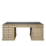 PARTNER DESK LANDSCAPE 200 WITH LEATHER