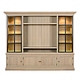 TV CABINET LANDSCAPE WALL - IRON DOORS
